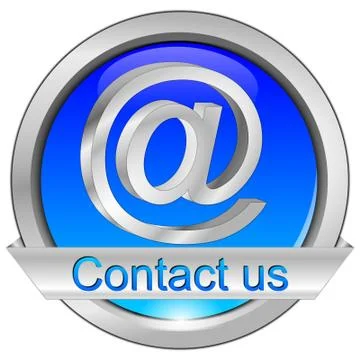 Button contact us Stock Illustration