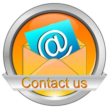 Button contact us Stock Illustration