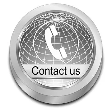 Button contact us Stock Illustration