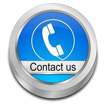 Button contact us Stock Illustration