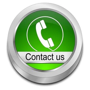 Button contact us Stock Illustration