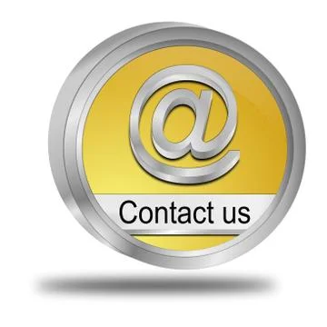 Button contact us Stock Illustration
