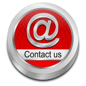 Button contact us Illustrazione stock