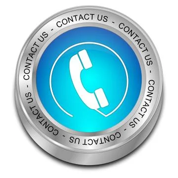 Button contact us Illustrazione stock