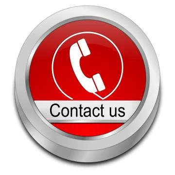 Button contact us Stock Illustration