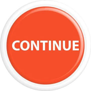 Button continue Illustrazione stock