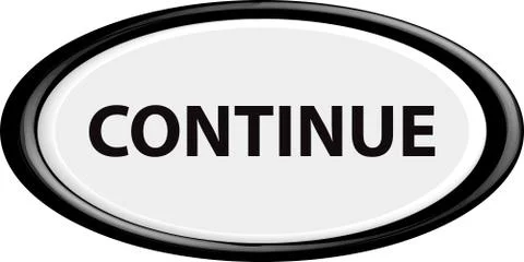 Button continue Illustrazione stock
