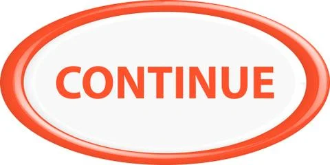 Button continue Illustrazione stock