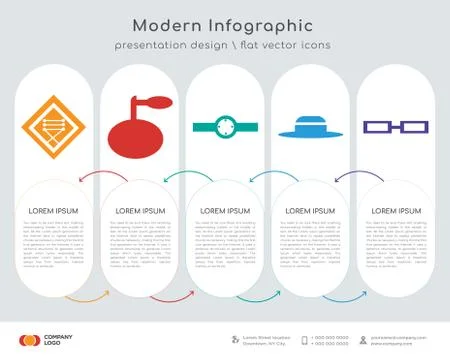Button with cross stitch infographics design Stock Illustration