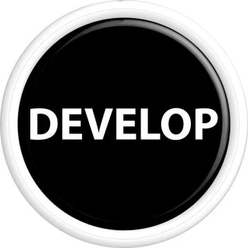 Button develop イラスト素材