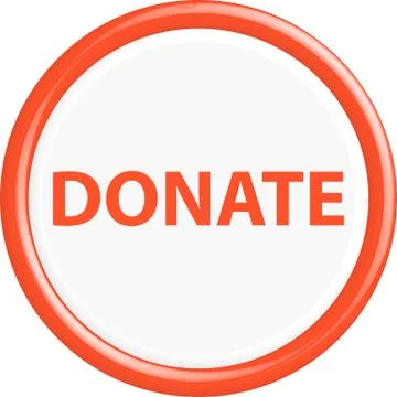 Button donate Stock Illustration