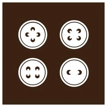 Button dress icon design Stock Illustration