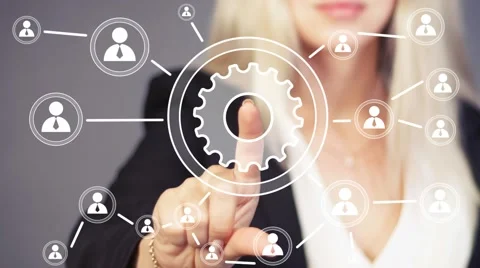 Button engineering business online communication web icon Stock Footage 53032833