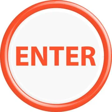 Button enter イラスト素材