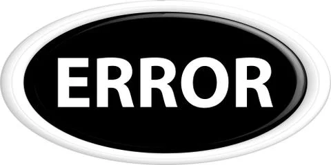 Button error イラスト素材