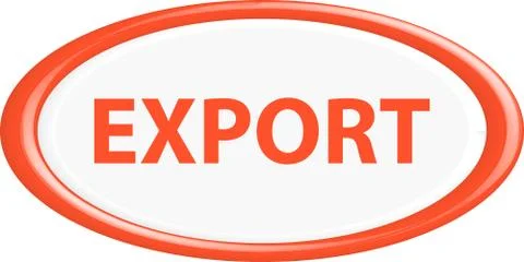 Button export Stock-Illustration