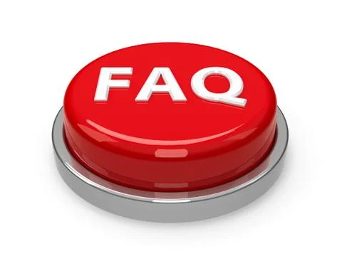 Button FAQ Stock Illustration