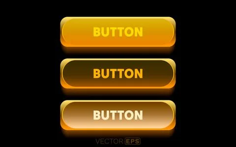 Button frame label, event bar casino, show signboard. Vector illustration Stock Illustration