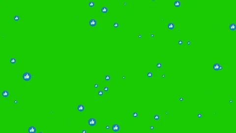 Like button on green screen when streami... | Stock Video | Pond5
