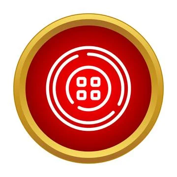 Button grid app menu icon concept Stock Illustration
