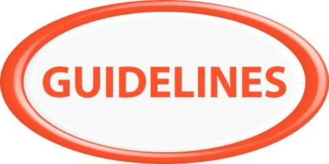 Button guideline Stock Illustration