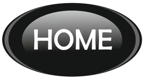 Button HOME Stock Illustration