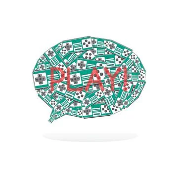 Button icon art theme Ilustração Stock