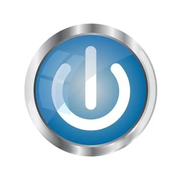 Button icon Stock Illustration