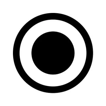 Button Icon Stock Illustration