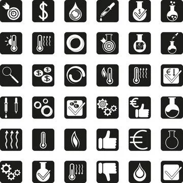 Button, Icon, Web, Internet, Collection Stock Illustration