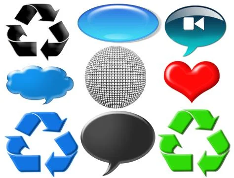 Button Stock Illustration