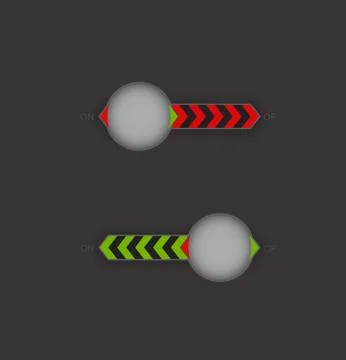 On off button Stock Illustration