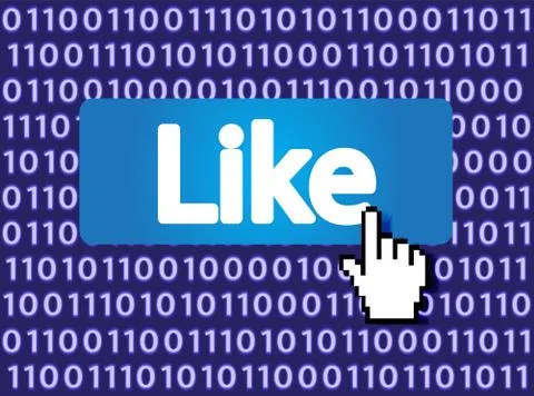 Like button Stock Illustration
