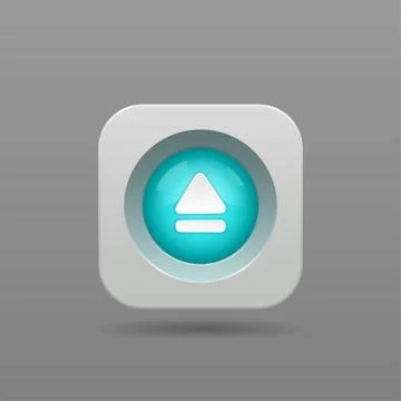 Up button Stock Illustration