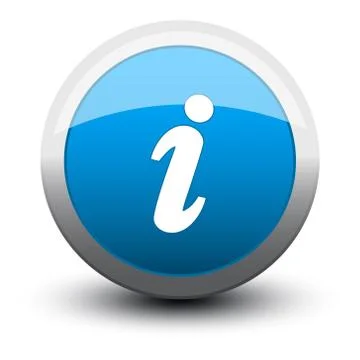 Button info 2d Illustrazione stock