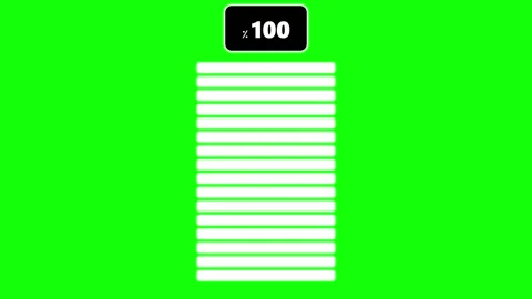 Button Isolated Green Screen Stock Footage Stock Footage 342788515