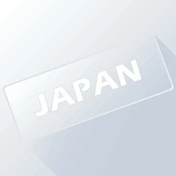 Button Japan Stockillustratie