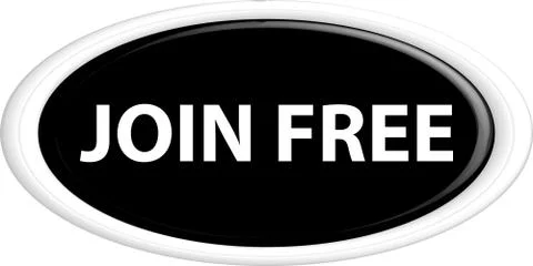 Button join free Illustrazione stock