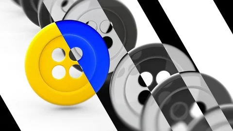 The button. Looping footage has 4K resolution. Prores 4444. Stock Footage 104224870