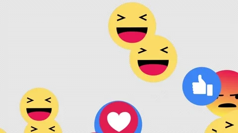 Like button, Love,react emotion icon animated with alpha channel. Social medi Video stock 139759479