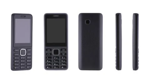 Button mobile phone Stock Photos