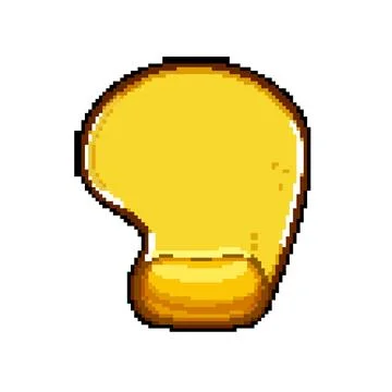 Button mouse pad pixel art vector illustration Stock Illustration