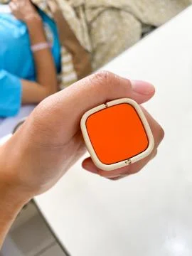 Button of the nurses call system in hospital Stock-Fotos