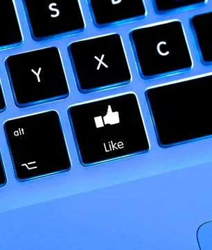 Like button Fotos de archivo