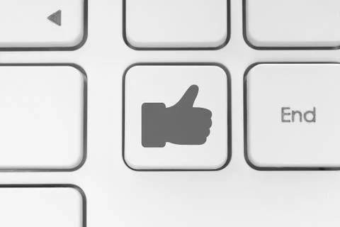 Like button. Stock Photos