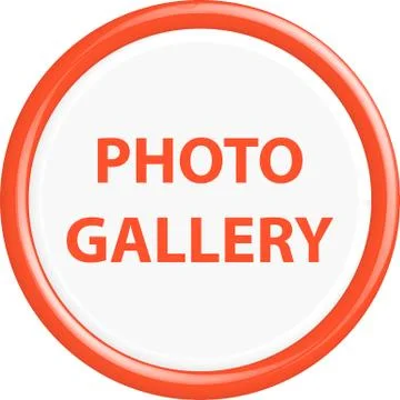 Button photo gallery Stock Illustration