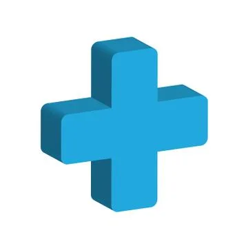 Button Plus icon Illustrazione stock