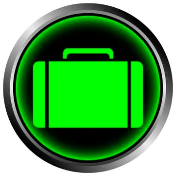 Button with a portfolio Stock Illustration
