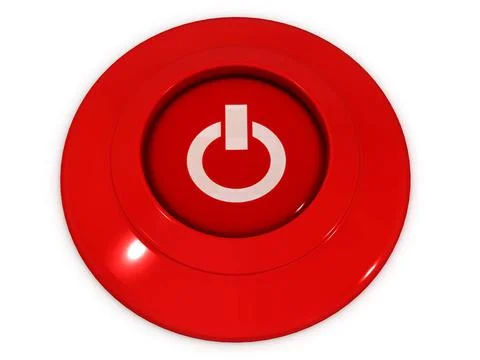 Button Power. 3d Button Power. 3d Copyright: xZoonar.com/MaksymxYemelyanov... Stock Photos
