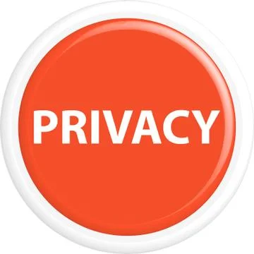 Button privacy Stockillustratie